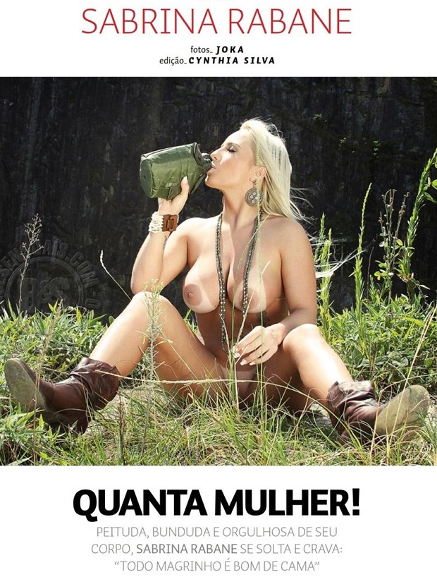 Sabrina Rabane pelada nua na Sexy de Julho 2014