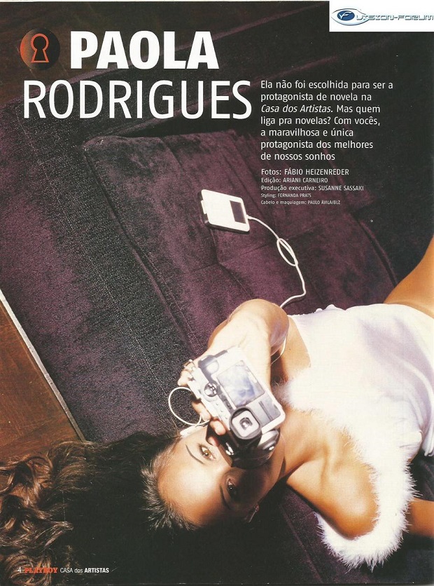 Paola Rodrigues pelada nua na Playboy Especial