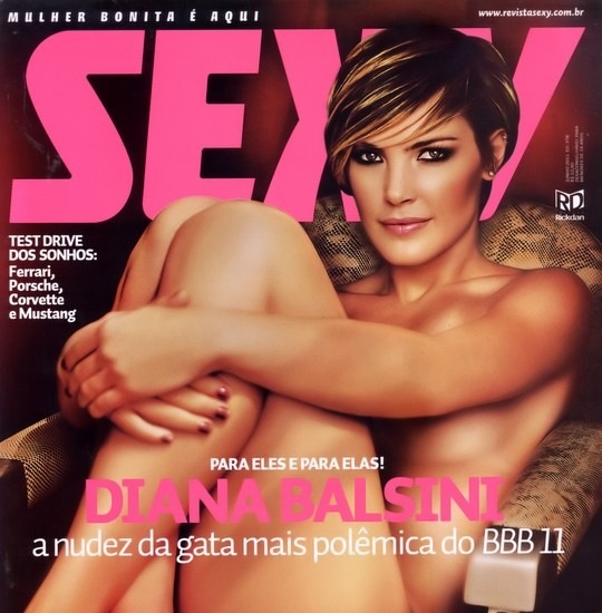Ex BBB11 Diana Balsini pelada nua na Sexy