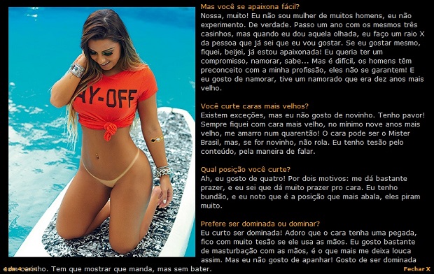 Panicat Aricia Silva pelada nua na Sexy de Março 2015 (37)