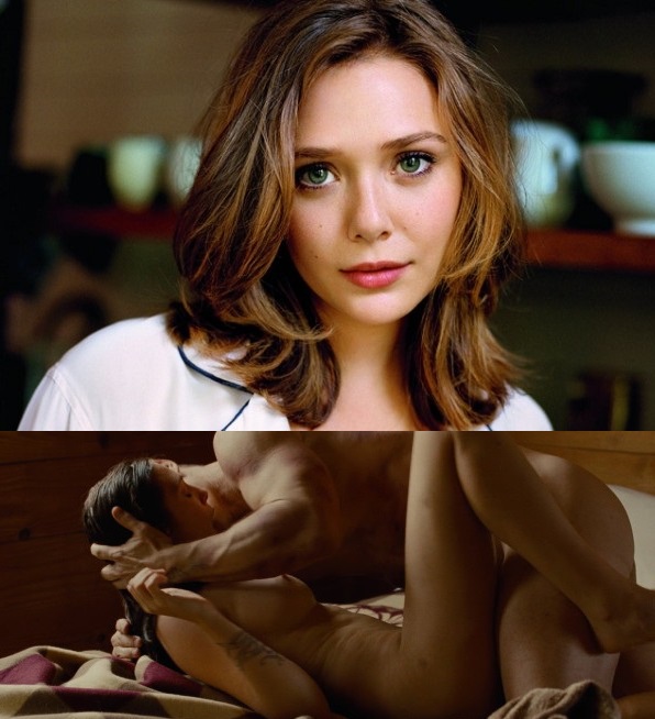 Elizabeth Olsen a Feiticeira de Vingadores pelada nua e transando