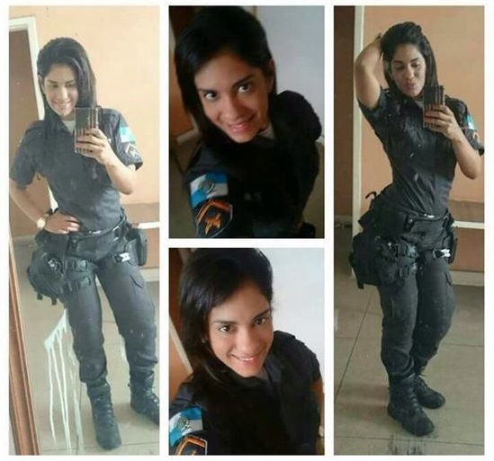 Policial Militar Letícia do Rio de Janeiro caiu na net pelada