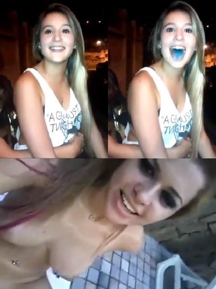 Gatinhas loirinhas lindas dizendo que estão sozinhas