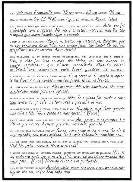 Valentina Francavilla pelada nua na Revista Playboy (4)