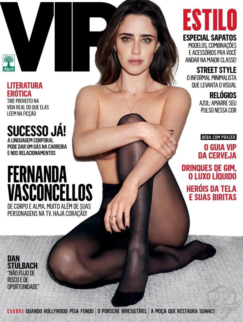 Fernanda Vasconcellos nua na Vip e pelada mostrando os peitos