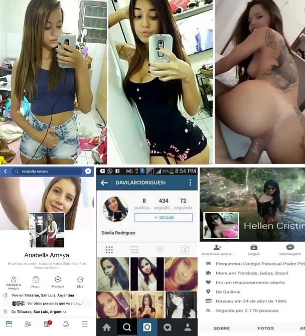 Caiu na net amador com brasileiras novinhas lindas e safadinhas demais